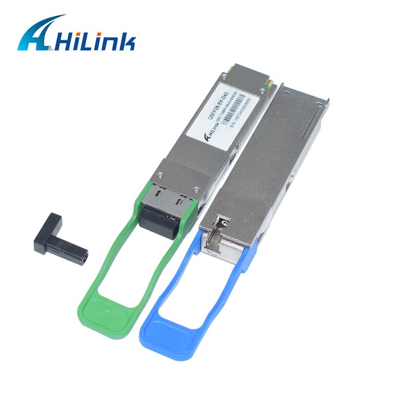 Transceptor óptico Hilink QSFP28-BX-UD40 100G BiDi con distancia de 40 km para aplicaciones de centros de datos
