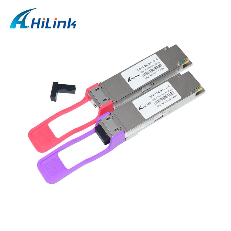 Modulo de transceptor óptico de Lambda único de 10 km de Hilink HL-QSFP28-100G-UD-10 100Gb/s QSFP28 LR