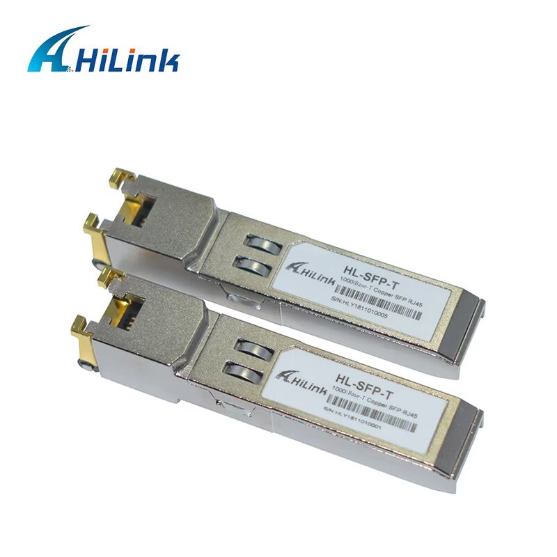 Transceptor SFP de cobre Hilink HL-SFP-T con conector RJ-45
