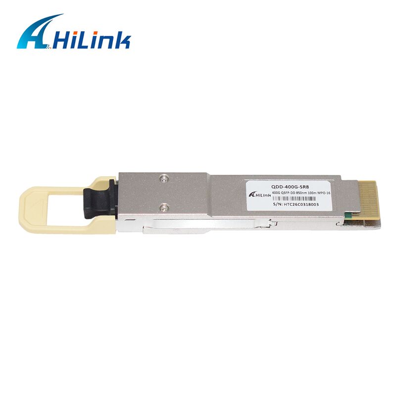 Hilink QDD-400G-SR8 Multi-mode 850nm 400G BASE-SR8 QSFP-DD Transceiver, With Diagnostic Monitoring