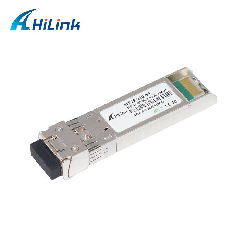 HL-SFP28-25G-SR Transceptor SFP28 SR Doble LC de 25G con velocidad de datos de 25 Gbps, distancia de 100 m y longitud de onda de 850 nm
