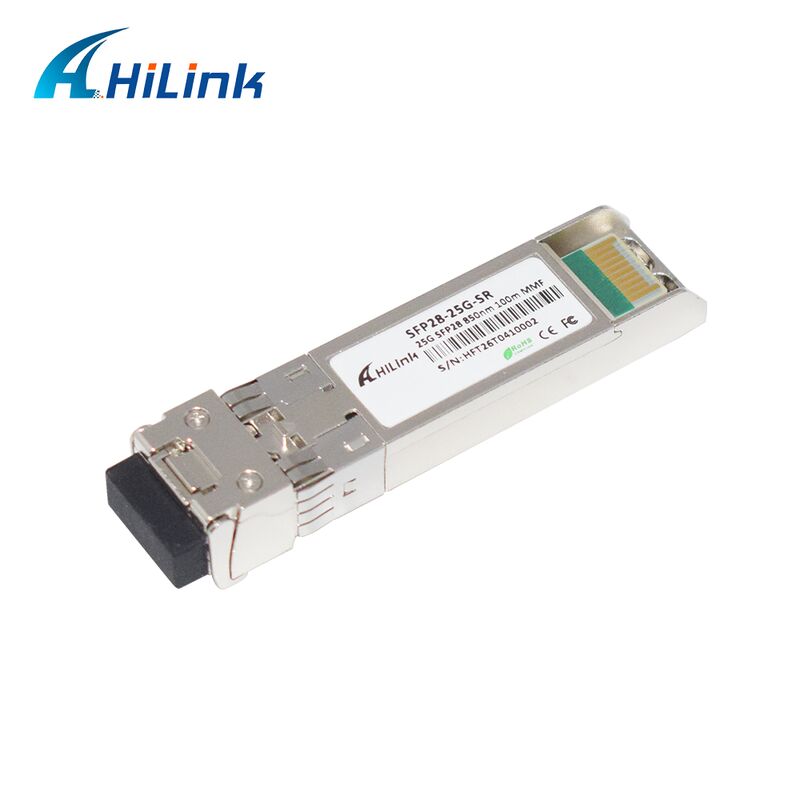 HL-SFP28-25G-SR Transceptor SFP28 SR Doble LC de 25G con velocidad de datos de 25 Gbps, distancia de 100 m y longitud de onda de 850 nm