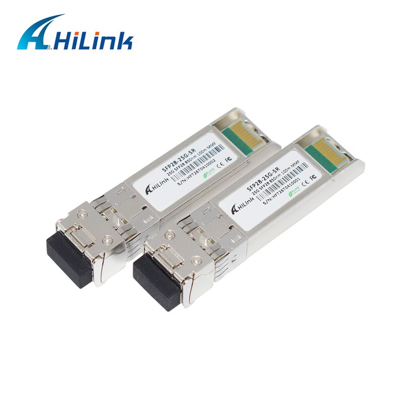 HL-SFP28-25G-SR Transceptor SFP28 SR Doble LC de 25G con velocidad de datos de 25 Gbps, distancia de 100 m y longitud de onda de 850 nm