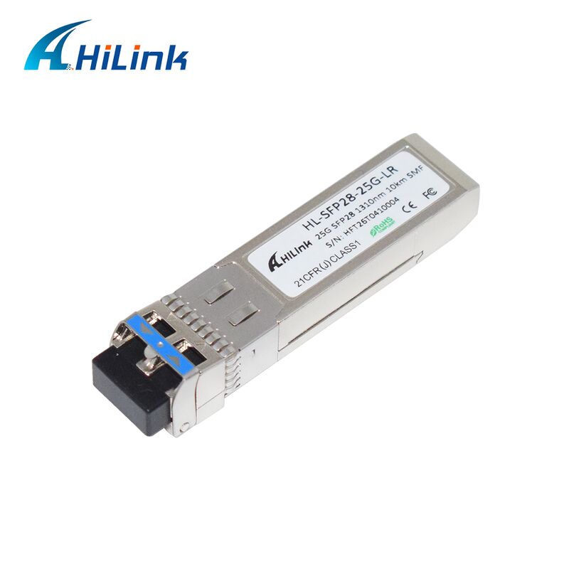 Transceptor HL-SFP28-LR-10KM 25G SFP28 con distancia de transmisión de 10 km, velocidad de datos de 25,78 Gbps y bajo consumo de energía < 1,2 W