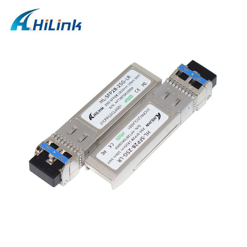 Transceptor HL-SFP28-LR-10KM 25G SFP28 con distancia de transmisión de 10 km, velocidad de datos de 25,78 Gbps y bajo consumo de energía < 1,2 W