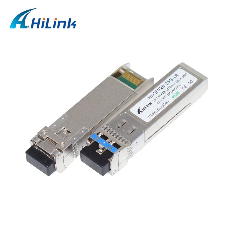 Transceptor HL-SFP28-LR-10KM 25G SFP28 con distancia de transmisión de 10 km, velocidad de datos de 25,78 Gbps y bajo consumo de energía < 1,2 W