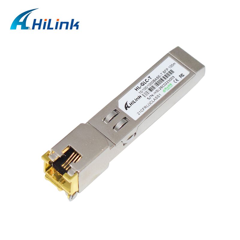 10/100/1000BASE-T Transceptor SFP de cobre RJ45 GLC-T para Ethernet de Gigabit