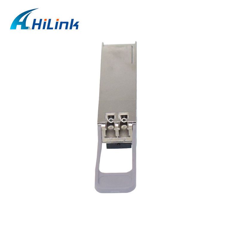 Transceptor óptico Hilink 100G QSFP28 con longitud de onda de 100 km de distancia 1295 ~ 1304 nm y detector de PIN SOA