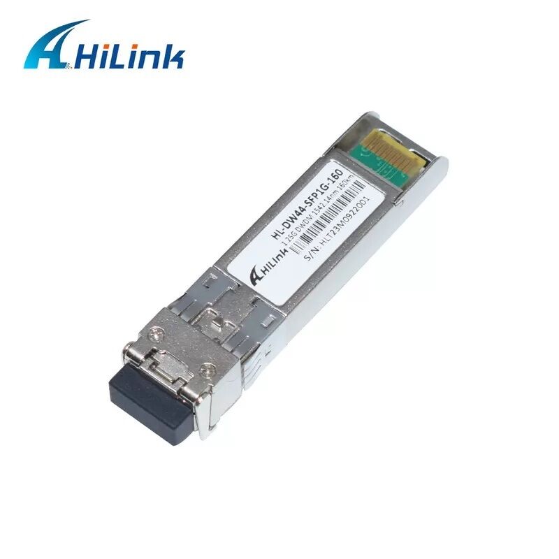 Transceptor óptico SFP con conector LC dúplex para una distancia de 40 km / 80 km / 120 km / 160 km
