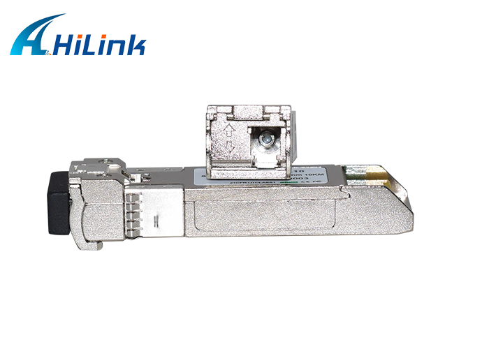 Transceptor Óptico SFP+ BiDi 10G con Longitud de Onda de 1270/1330nm y Distancia de 10KM para Transmisión por Fibra Única