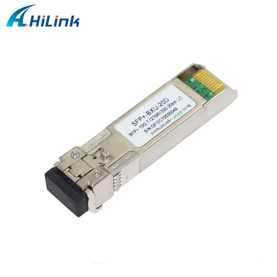 Transmisor-receptor Tx1270nm de Bidi los 20km 10G SFP+/módulo óptico de la fibra de Rx1330nm SFP+