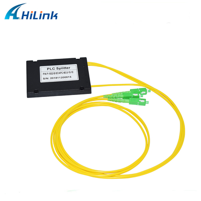 tipo conectores ópticos del paquete del ABS 1X2 del solo modo SC/APC del divisor del PLC