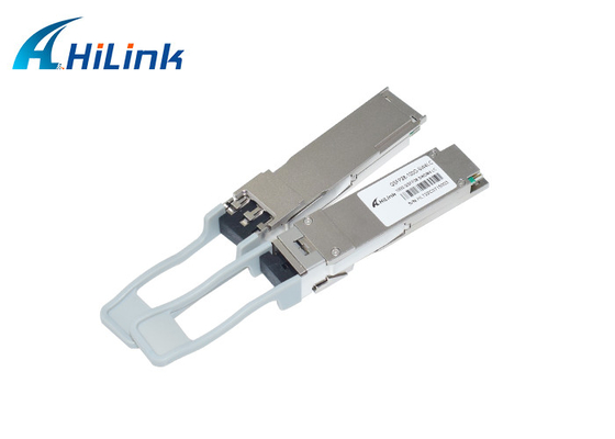 Conector óptico 100G-Base QSFP28 SWDM4 del LC del transmisor-receptor de la fibra de la longitud de onda 850-940nm