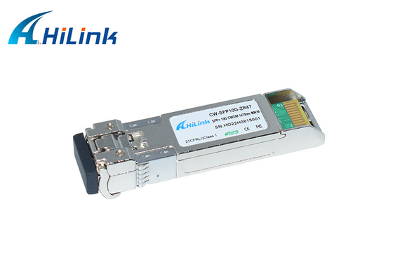 DOM ópticos del conector del módulo los 80KM CWSFP10G 1470nm LC UPC de 10GBASE CWDM SFP