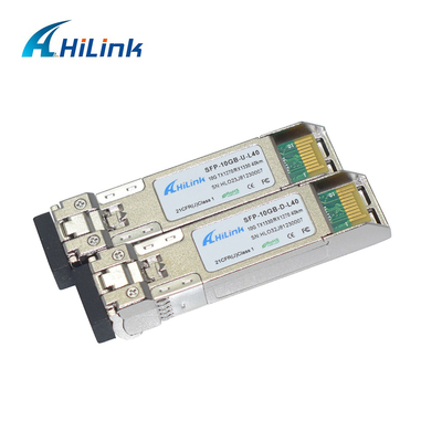 10G módulo óptico los 40KM BIDI 1270nm/1330nm del WDM SFP+ STM-64 OC-192