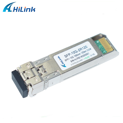 módulo SMF STM-64 EL 120KM 1550nm DOM Module del transmisor-receptor del ZR SFP+ de 10G el 120KM