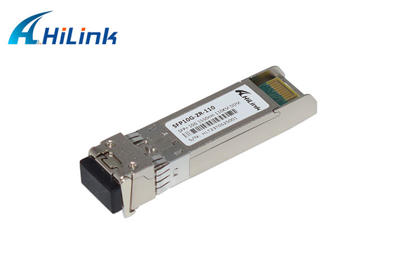 módulo óptico RoHS del transmisor-receptor de 10Gb/s SFP+ 1550nm el 110km obediente