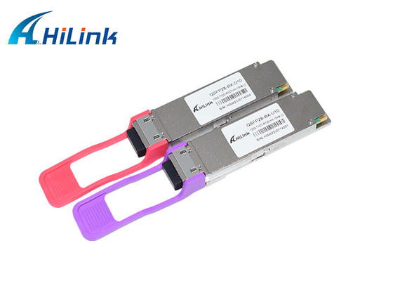 100G QSFP28 PAM4 10km LR BIDI Transceptor óptico Símplex LC 1271/1331nm SMF DOM