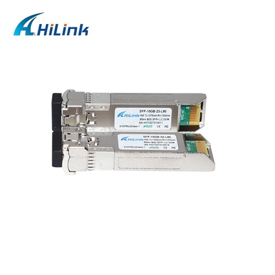 10GBASE BIDI 1490/1550nm SFP+ 10G Ethernet Transceptor de fibra óptica de un solo SFP+ BIDI 10G 80KM