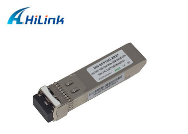 Módulo óptico de Hilink 10G DWDM los 40/80km C21-C60 SFP+ para los equipos de DWDM