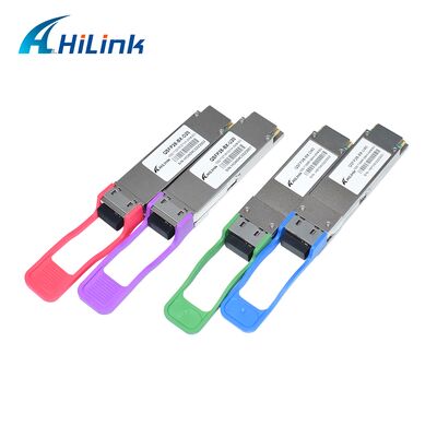 Transceptor óptico Hilink QSFP28-BX-UD40 100G BiDi con distancia de 40 km para aplicaciones de centros de datos