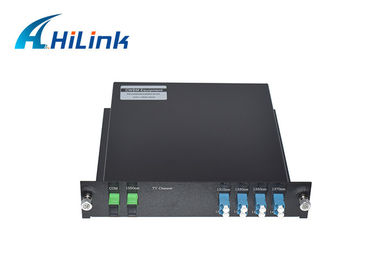Condición del solo de la fibra CWDM Mux Demux de Hilink nueva canal del módulo 9 con la caja de LGX
