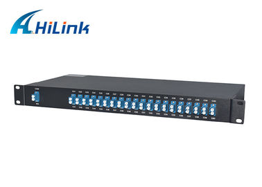 el módulo MUX DEMUX de 40CH AAWG DWDM escoge el conector de la longitud C21-C60 LC/UPC de la fibra los 0.7m