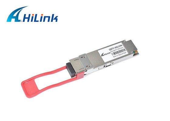 Módulo óptico 1270nm SMF LC del transmisor-receptor de QSFP+ LOS 40KM 40G ER4
